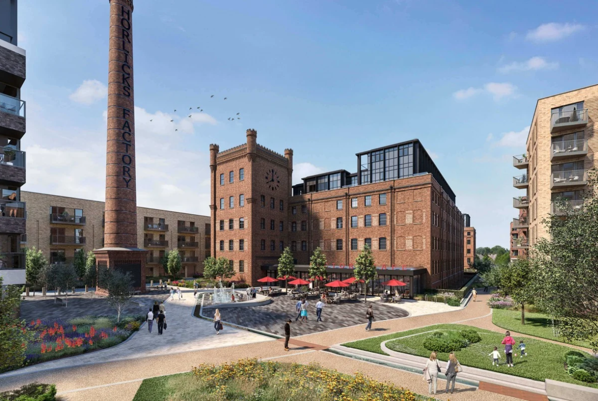 Horlicks Quarter Slough Sl1 Development Overview Cgi