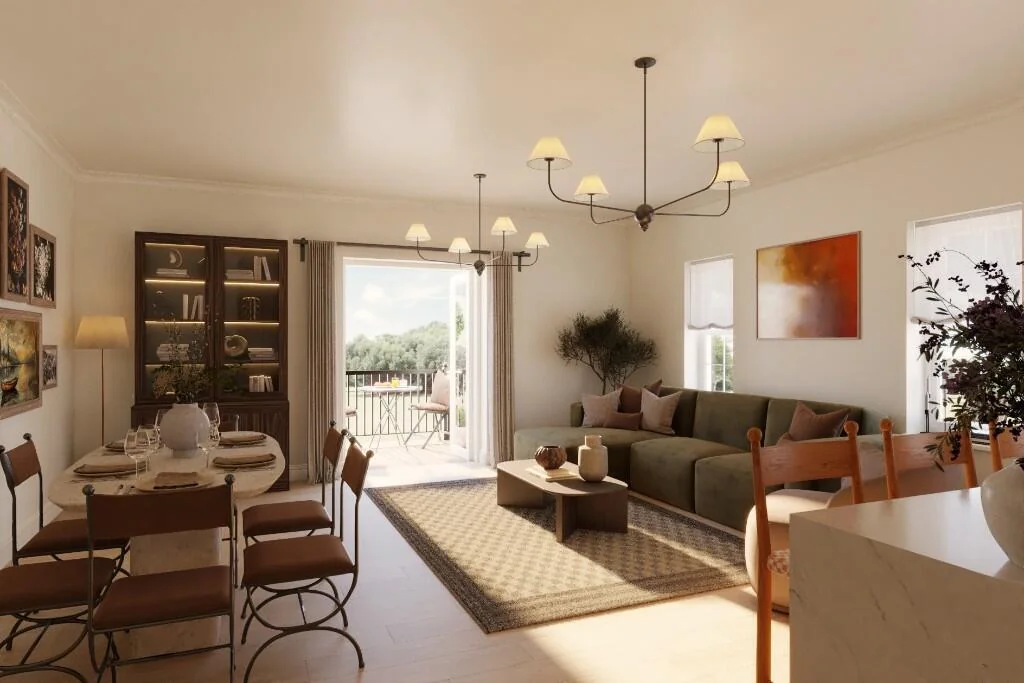 Leighwood Manor Cranleigh Open Plan Living Dining Room Cgi Gu6