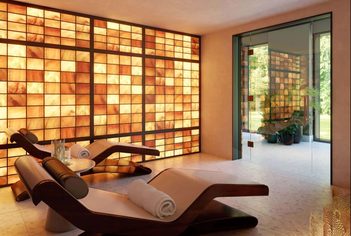 London Heron Wharf Riverside Club Salt Room Wellness Spa Poplar E14