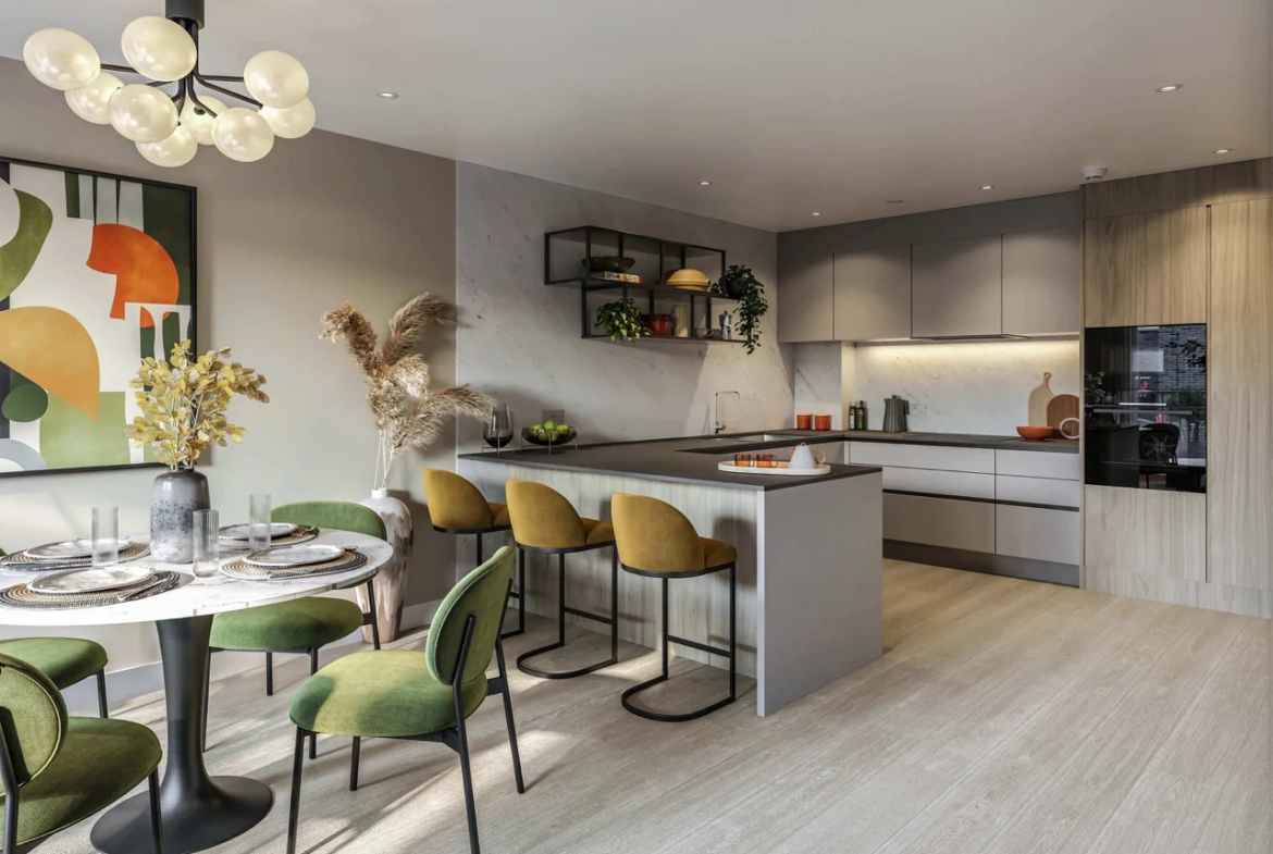 London Kidbrooke Village Greenwich Se3 Open Plan Kitchen Dining