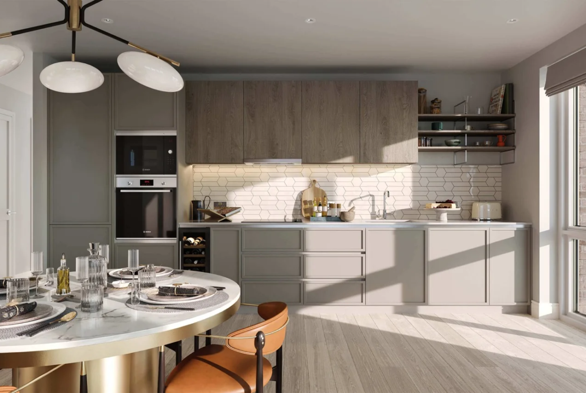 London Kidbrooke Village Waterlily Court Kitchen Dining Greenwich Se3