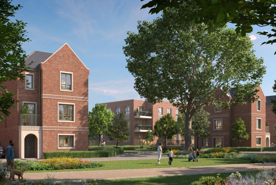 London Square Wandsworth Common Development Exterior Gardens Sw17