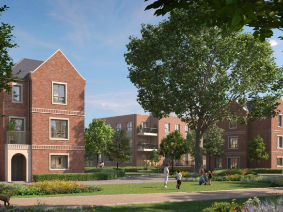 London Square Wandsworth Springfield Village Development Exterior Sw17