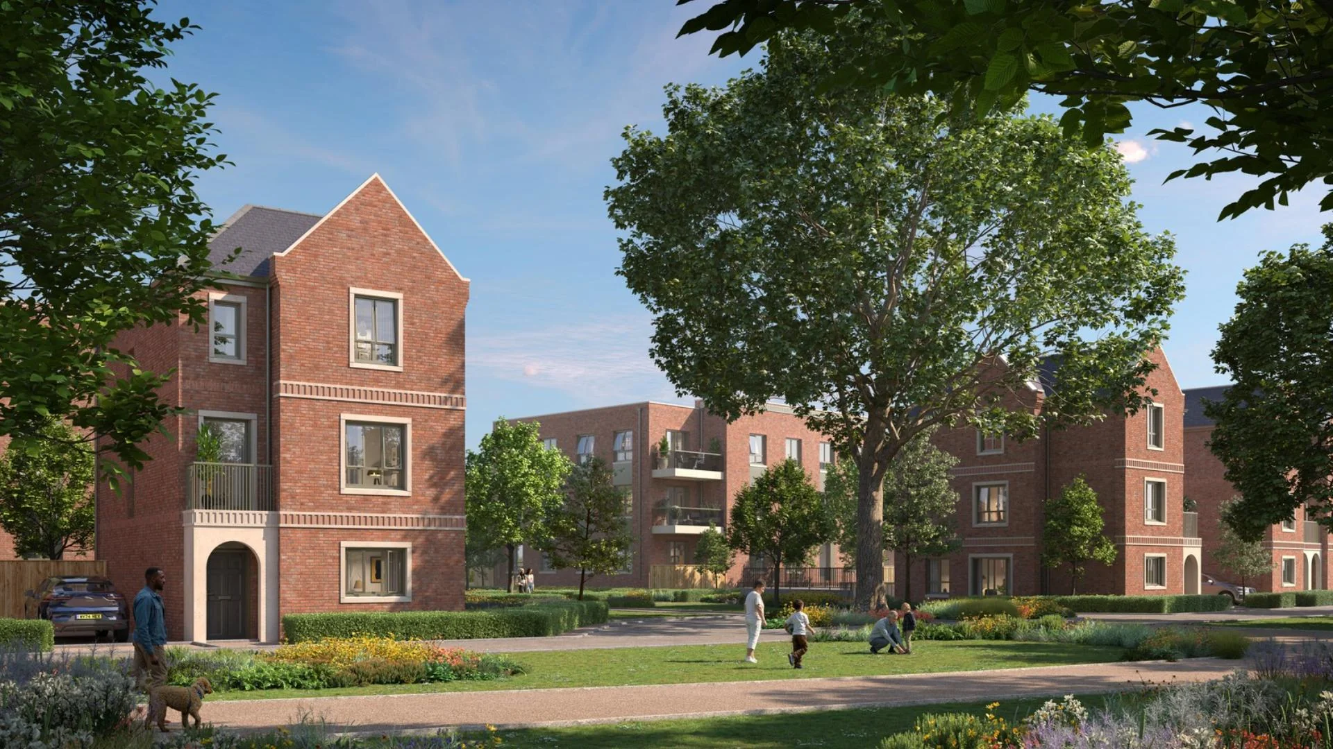 London Square Wandsworth Springfield Village Development Exterior Sw17