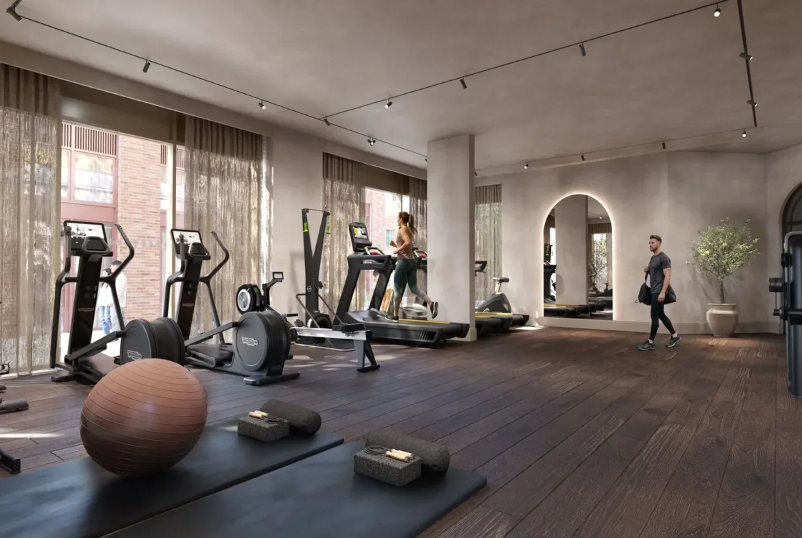 Build Apartments Guildford Surrey Gu1 Private Gym Fitness Suite