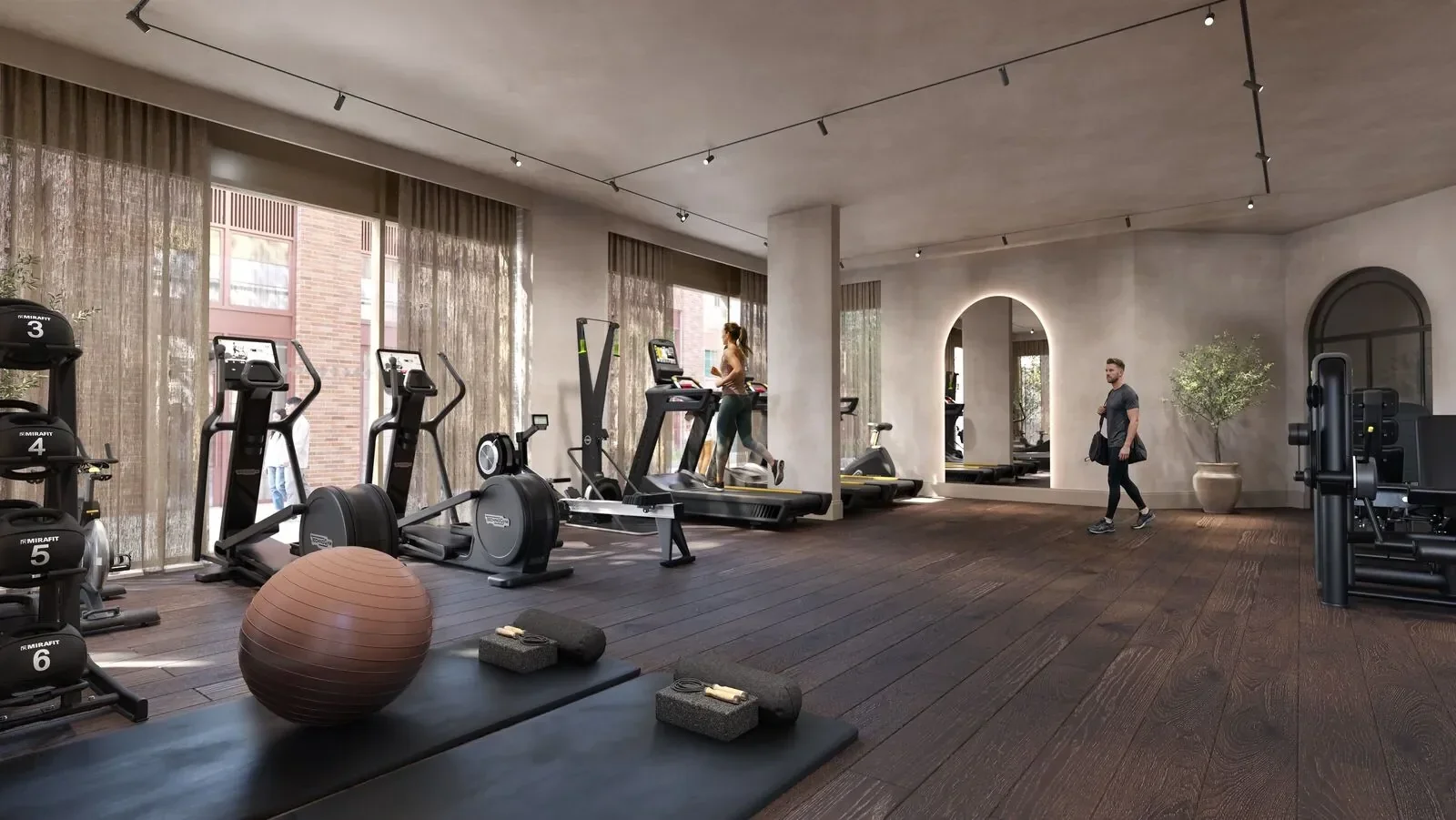 Build Apartments Guildford Surrey Gu1 Private Gym Fitness Suite