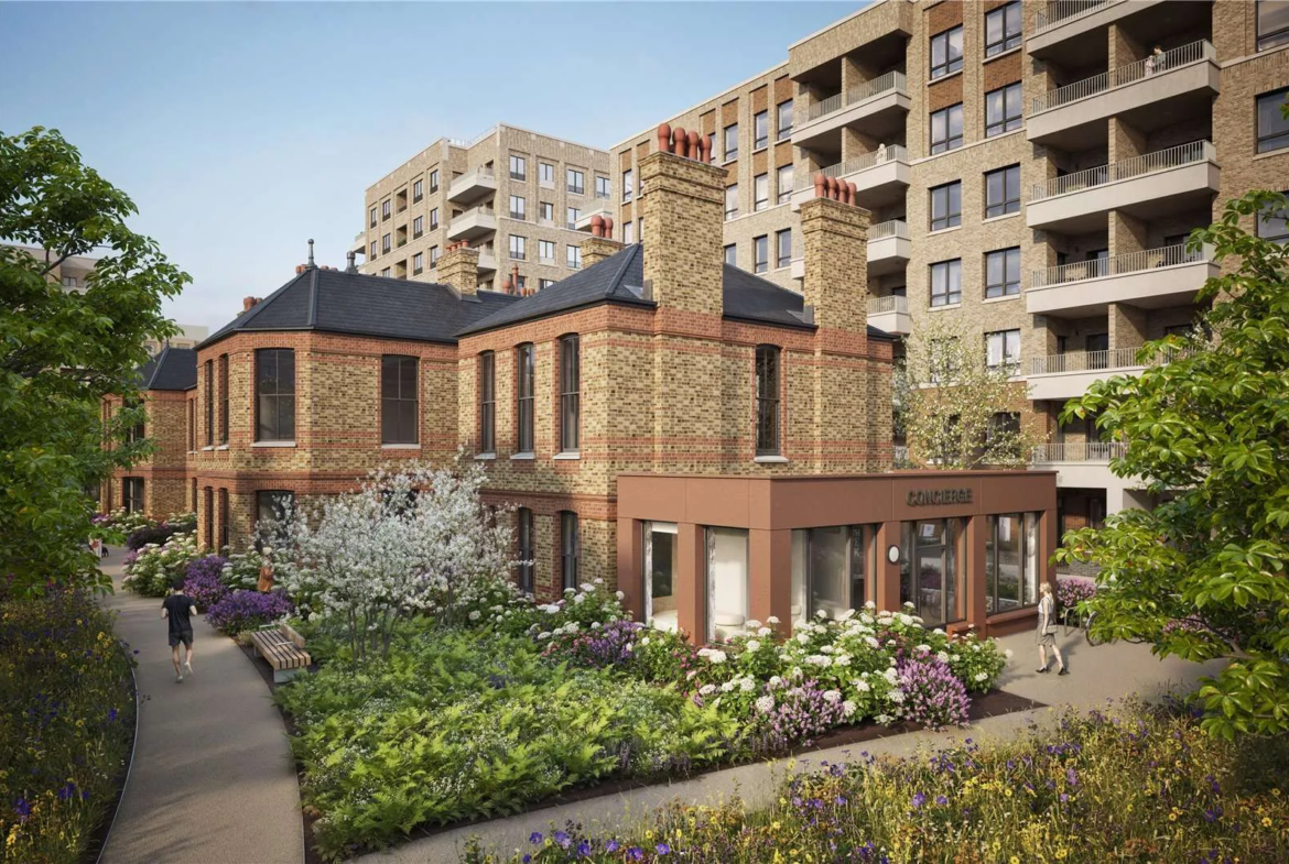 North Gate Park Haringey London N15 Concierge Landscaped Gardens Development