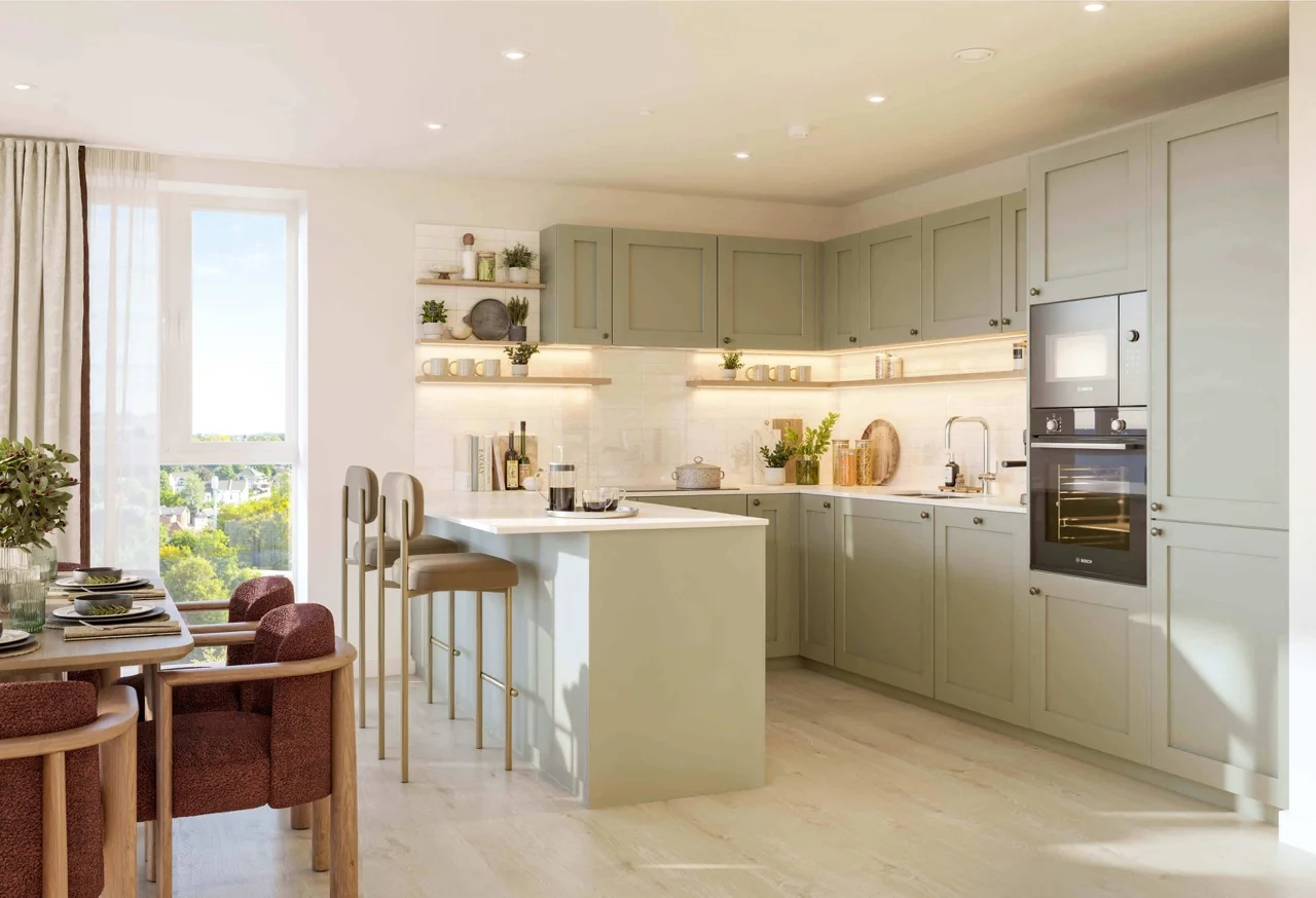 Sutton Garden Square London Sm1 Kitchen Dining Interior