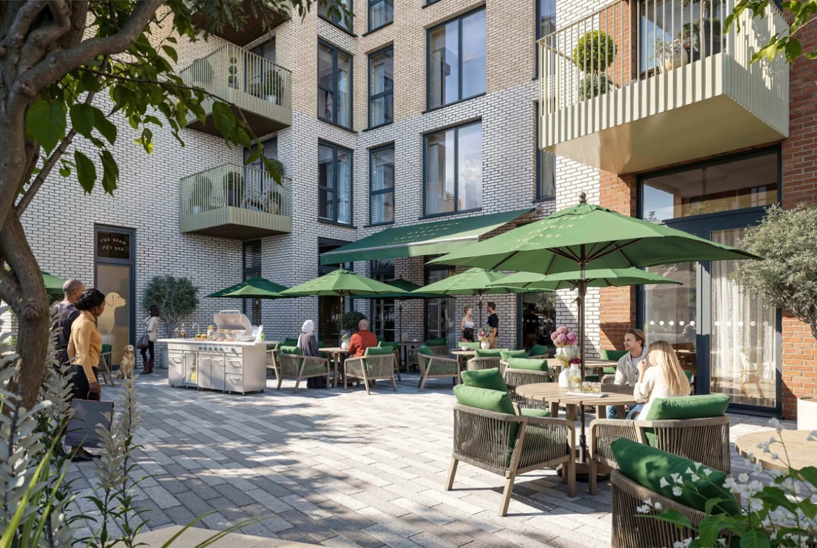 Sutton Garden Square London Sm1 Rooftop Terrace London Skyline