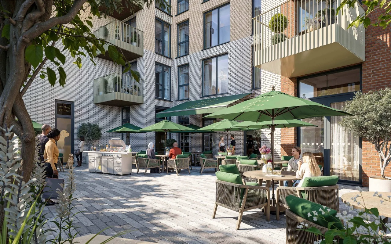 Sutton Garden Square London Sm1 Rooftop Terrace London Skyline