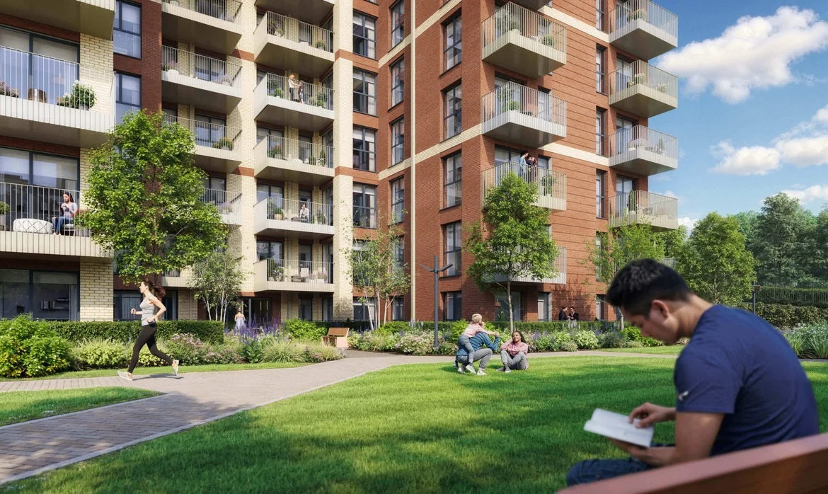 Sutton Garden Square Sutton London Sm1 Outdoor Terrace Bbq