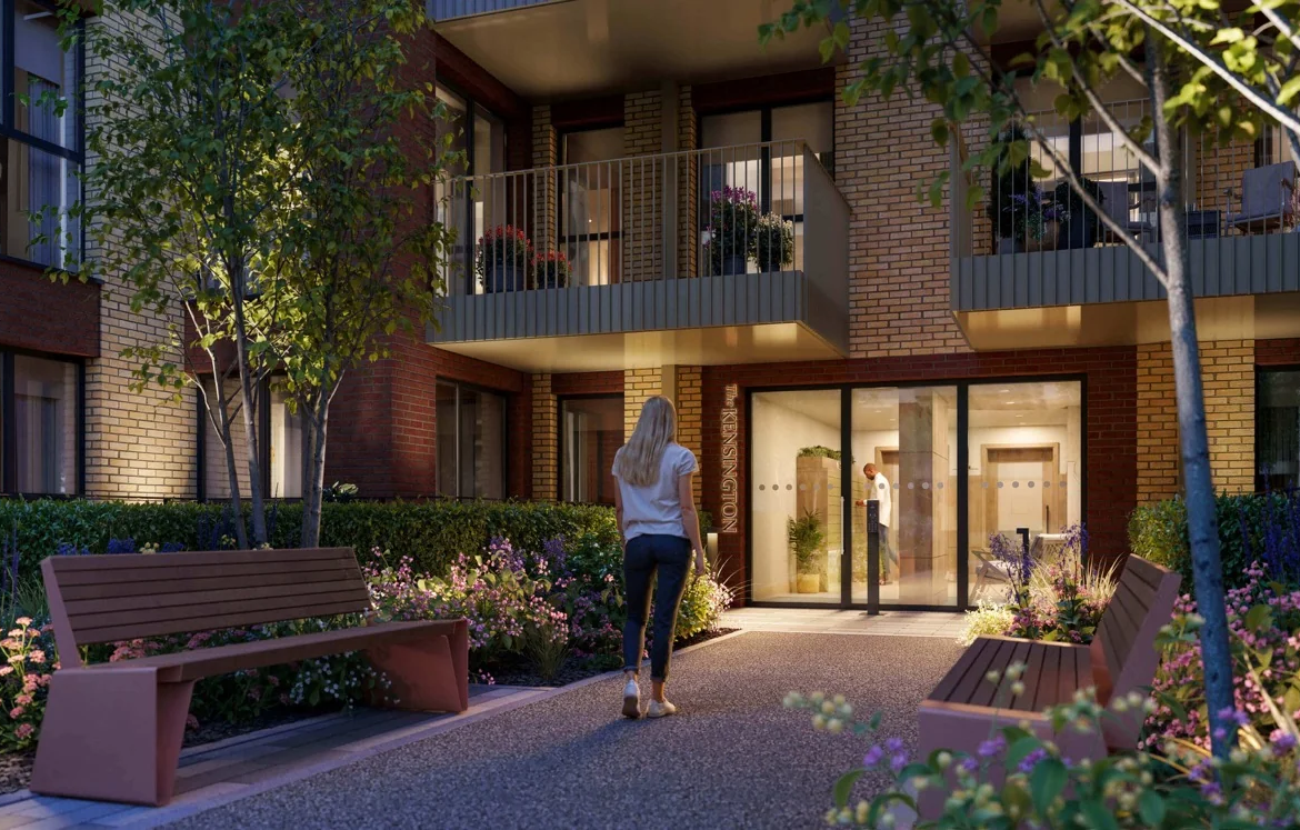 Sutton Garden Square Sutton London Sm1 Residents Garden Balconies