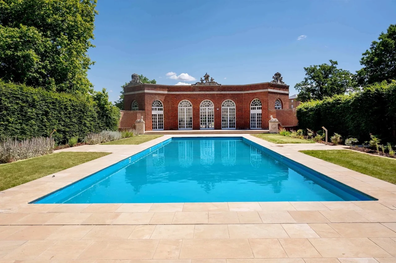 trent-park-outdoor-pool-orangery-georgian-facade-enfield-en4 Trent Park Outdoor Pool Orangery Georgian Facade Enfield En4