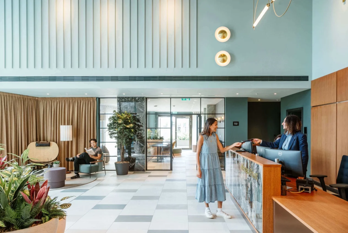 Twelvetrees Park London E16 Concierge Lobby Residents Reception