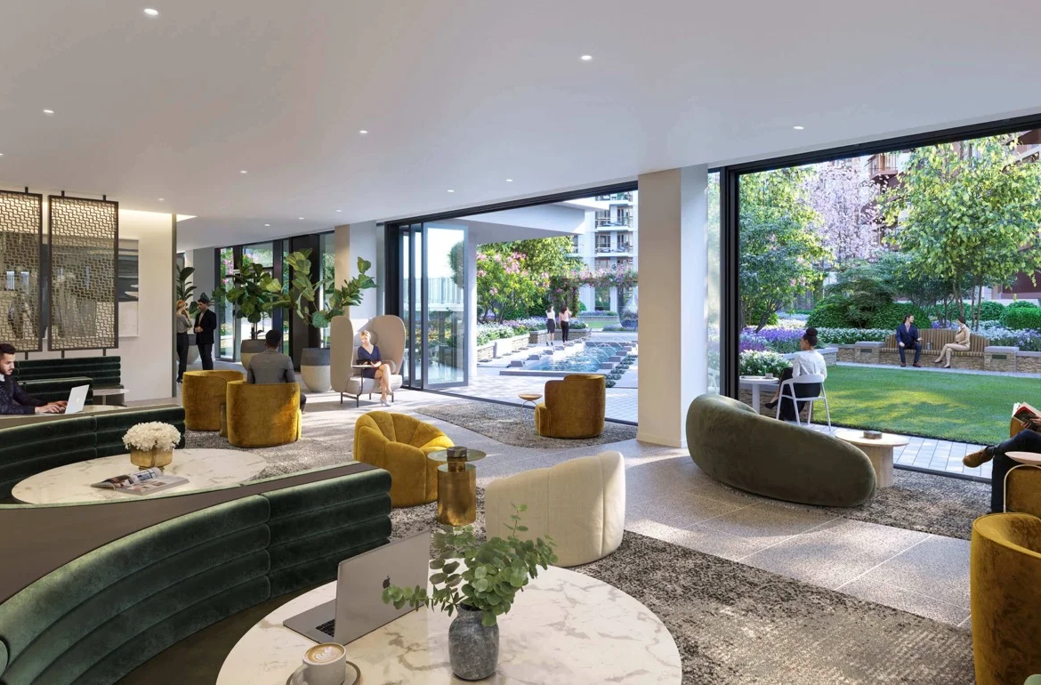White City Living Ground Floor Residents Lounge London W12