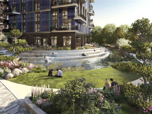 White City Living Water Gardens Cascading Feature London W12