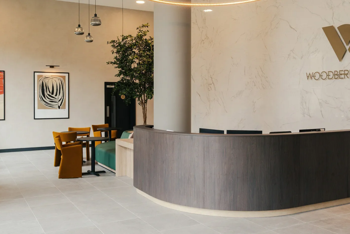 Woodberry Down Concierge Lobby Reception Finsbury Park London N4