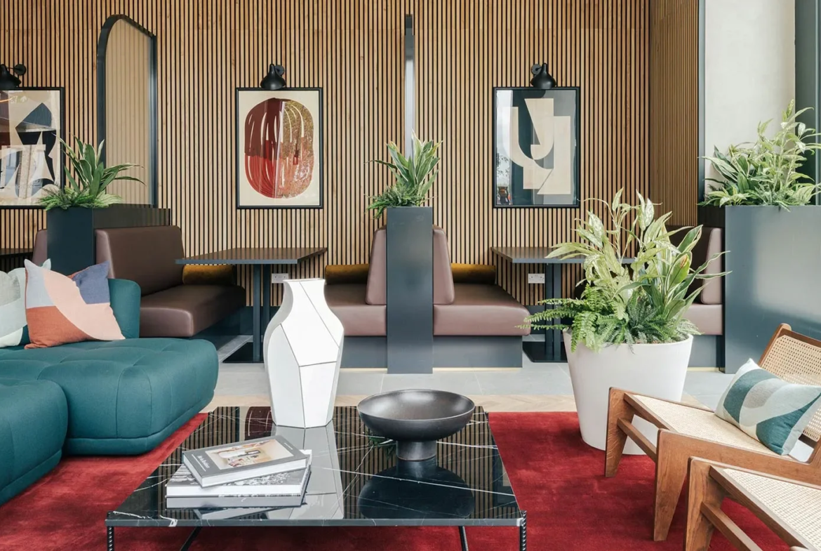 Woodberry Down Residents Lounge Seating Area Finsbury Park London N4