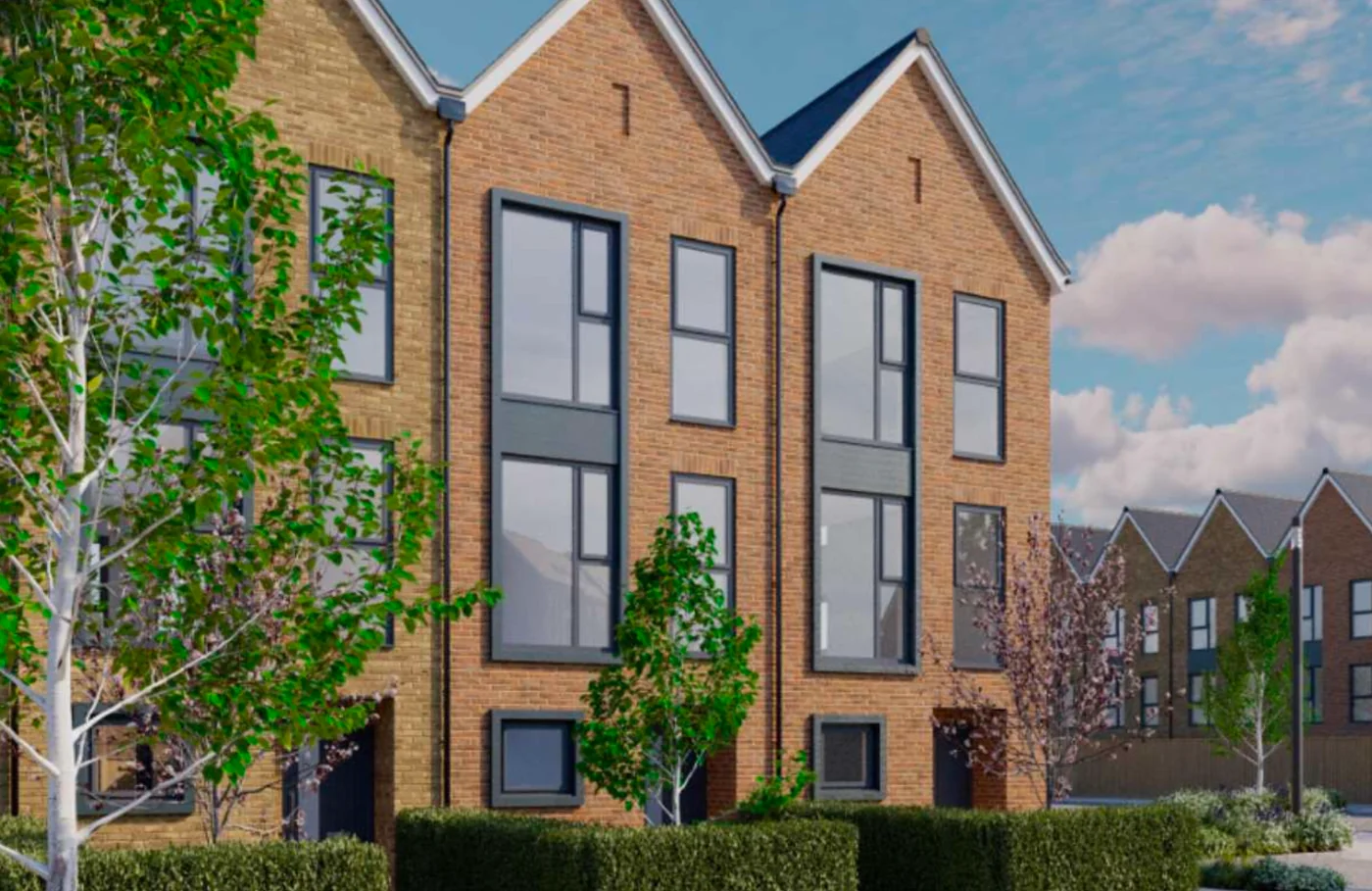 Hertford Locks End Terrace Townhouse