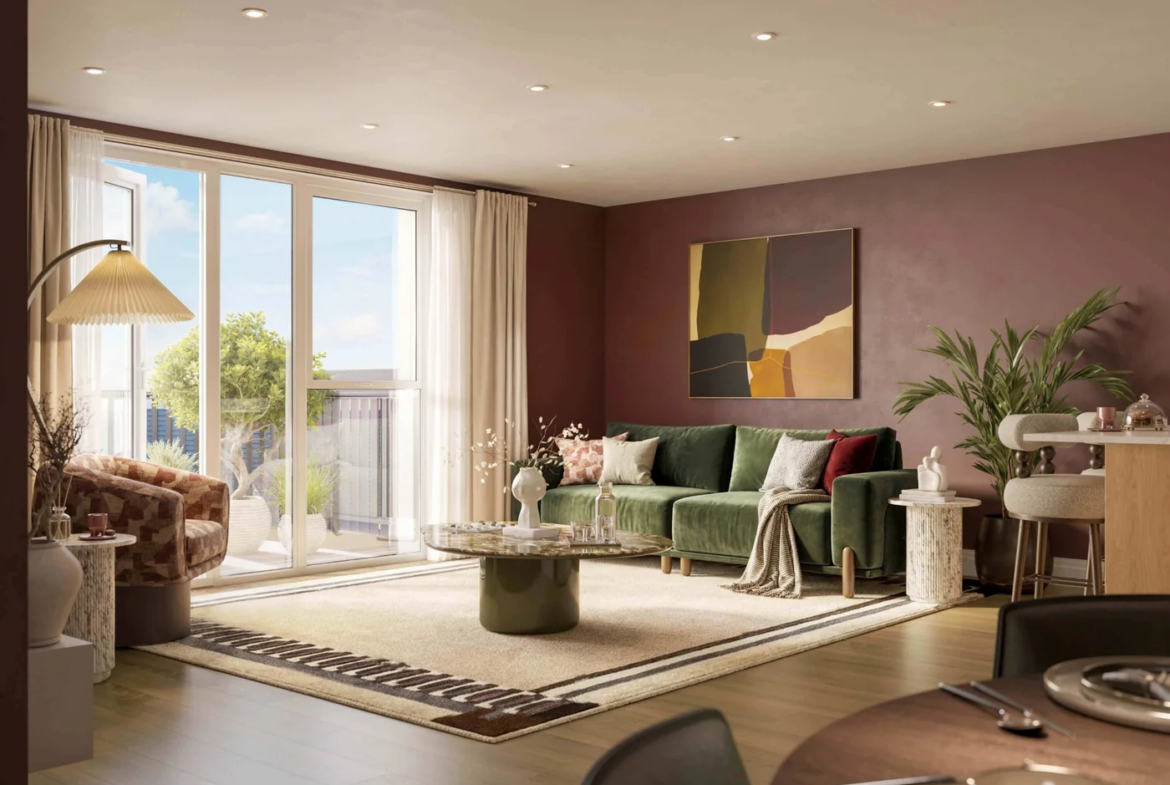 Hertford Locks Living Room