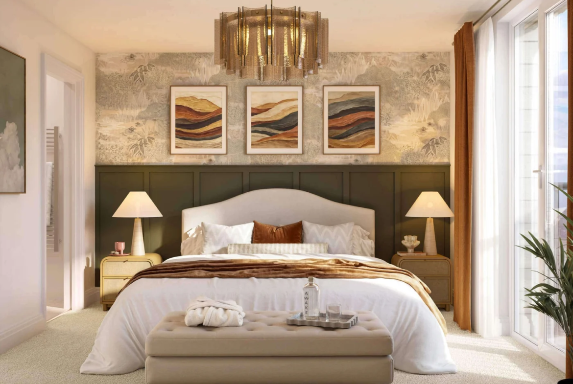 Hertford Locks Master Bedroom