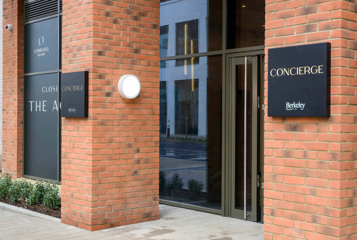 Lombard Square Concierge Entrance Greenwich London