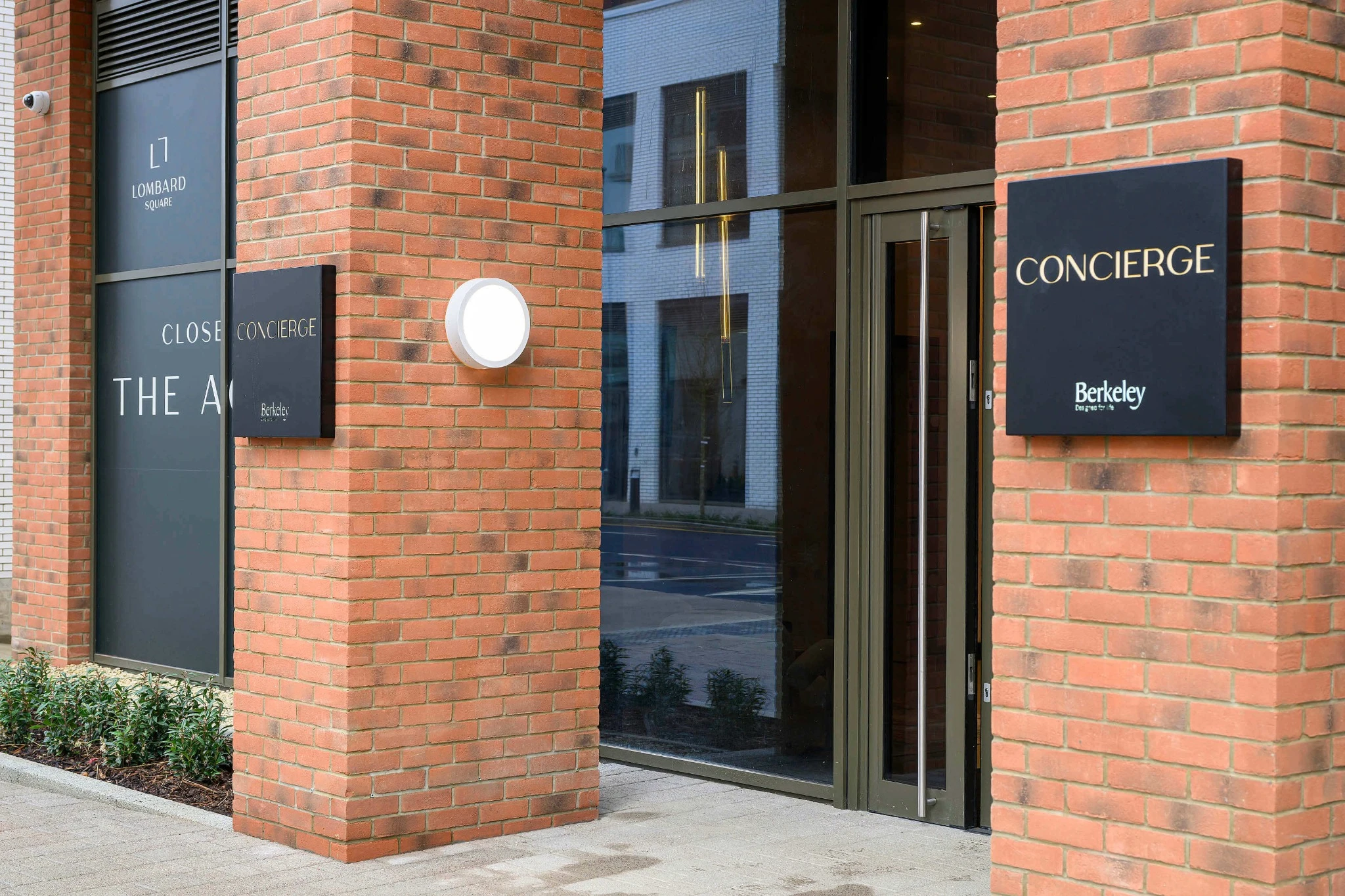 Lombard Square Concierge Entrance Greenwich London